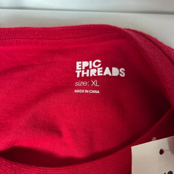 Lot of 2 Boys Epic Threads XL Red & Black Long Sleeve T-Shirts New With‎ Tags - Picture 5 of 10